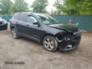 2021 Jeep Cherokee Latitude Lux with VIN 1C4PJLMX4MD144508, listed as a Copart auction lot 55473625 with 65,842 mi miles and Salvage title. Bid and sale history available at DreamBid. Image 4.
