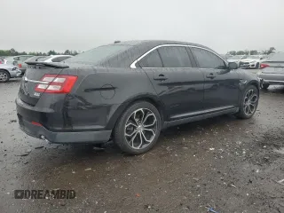 2013 Ford Taurus SHO z VIN 1FAHP2KTXDG168636, wystawiony jako Copart lot #56921795 z przebiegiem 121 103 mil mil oraz Szkoda całkowita • Salvage title. Historia ofert i sprzedaży dostępna na DreamBid. Obrazek 3.