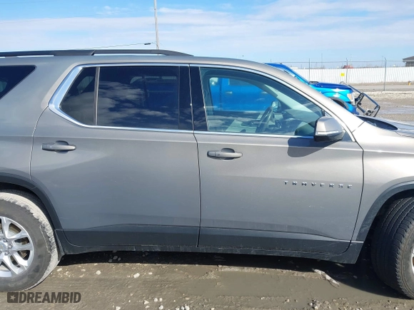 2019 Chevrolet Traverse LT Cloth with VIN 1GNEVGKW9KJ177989, listed as a IAAI auction lot 41877639 with 81,277 mi miles. Bid and sale history available at carsss.com. Image 13.