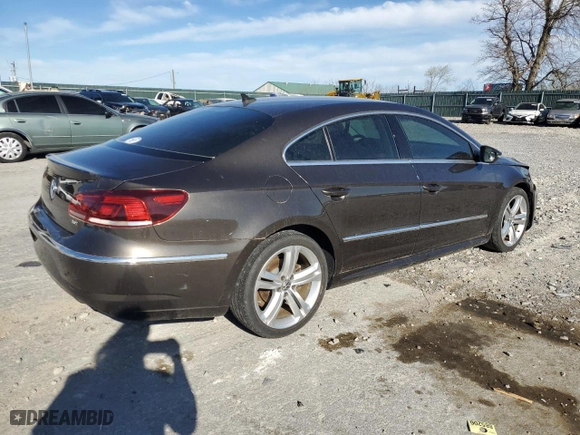 2013 Volkswagen CC R-Line with VIN WVWBN7AN2DE548782, listed as a Copart auction lot 49213395 with 140,306 mi miles and Salvage Title. Bid and sale history available at carsss.com. Image 3.
