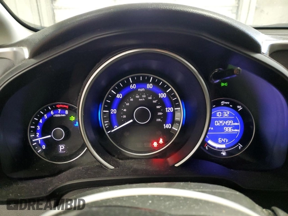2016 Honda Fit LX with VIN JHMGK5H53GX020894, listed as a Copart auction lot 55095165 with 25,499 mi miles and Clean Title. Bid and sale history available at DreamBid. Image 9.