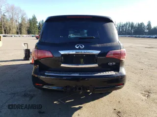 2012 Infiniti QX56 7-passenger z VIN JN8AZ2NE3C9021696, wystawiony jako Copart lot #42432495 z przebiegiem 153 684 mil mil oraz Szkoda całkowita • Salvage title. Historia ofert i sprzedaży dostępna na DreamBid. Obrazek 6.