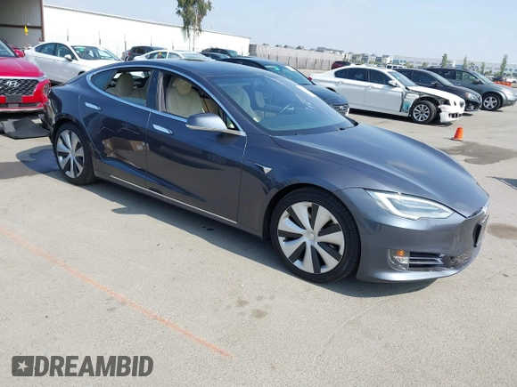 2020 Tesla Model S Long Range with VIN 5YJSA1E24LF415849, listed as a IAAI auction lot 42571945 with 34,398 mi miles and . Bid and sale history available at DreamBid. Image 1.