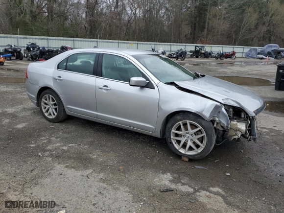 2011 Ford Fusion SEL with VIN 3FAHP0JA7BR330989, listed as a Copart auction lot 46039315 with 125,431 mi miles and Salvage Title. Bid and sale history available at carsss.com. Image 4.