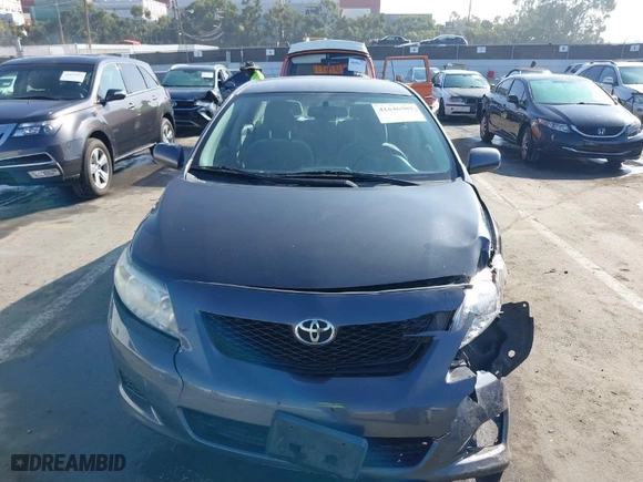 2010 Toyota Corolla with VIN 1NXBU4EE2AZ206256, listed as a IAAI auction lot 41646502 with NaN miles. Bid and sale history available at carsss.com. Image 12.