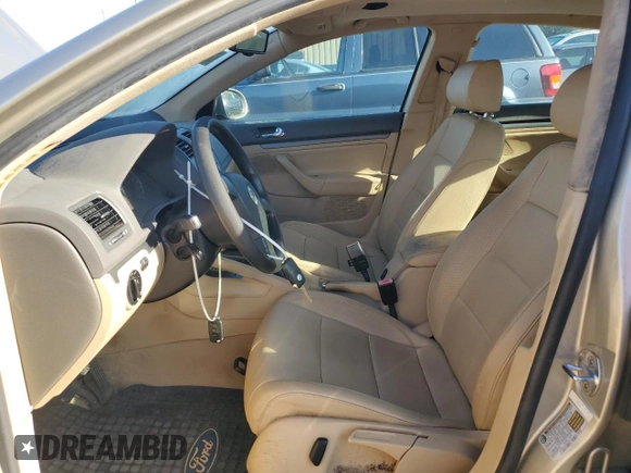 2005 Volkswagen Jetta 2.5L with VIN 3VWRF71K95M626016, listed as a Copart auction lot 75095434 with 124,789 mi miles and Clean title. Bid and sale history available at DreamBid. Image 7.