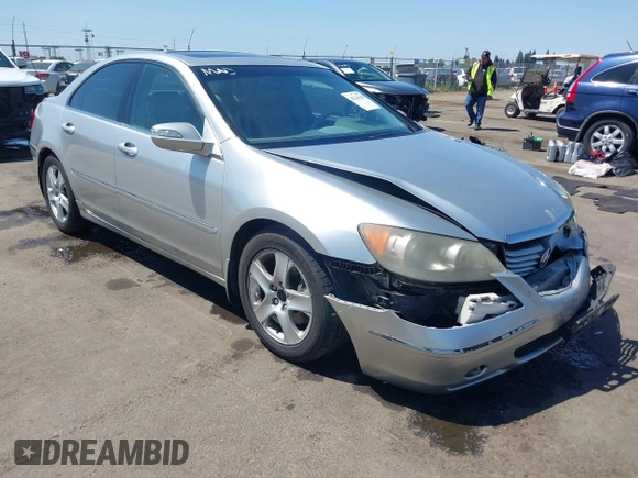 2005 Acura RL with VIN JH4KB16545C016170, listed as a IAAI auction lot 42164148 with 267,166 mi miles and . Bid and sale history available at DreamBid. Image 1.