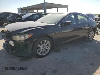 2014 Mazda 6 i Sport with VIN JM1GJ1U59E1104009, listed as a Copart auction lot 42810975 with 111,484 mi miles and Salvage Title. Bid and sale history available at carsss.com. Image 1.