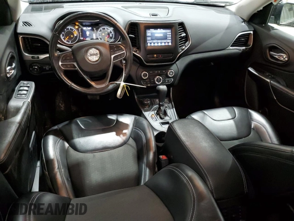 2020 Jeep Cherokee Latitude Plus with VIN 1C4PJMLB5LD545091, listed as a Copart auction lot 48066215 with 36,958 mi miles and Salvage title. Bid and sale history available at DreamBid. Image 8.