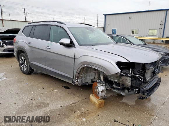 2024 Volkswagen Atlas SE z VIN 1V2DR2CA1RC527966, wystawiony jako Copart lot #55614245 z przebiegiem 38 734 mil mil oraz Szkoda całkowita • Salvage title. Historia ofert i sprzedaży dostępna na DreamBid. Obrazek 4.