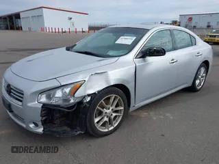 2012 Nissan Maxima S with VIN 1N4AA5AP2CC849114, listed as a IAAI auction lot 41900516 with 207,880 mi miles and . Bid and sale history available at DreamBid. Image 2.