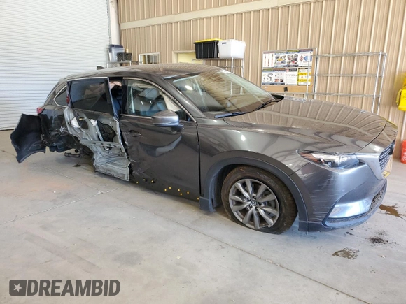 2019 Mazda CX-9 Touring with VIN JM3TCACY6K0316878, listed as a Copart auction lot 41906945 with 54,434 mi miles and Salvage Title. Bid and sale history available at carsss.com. Image 4.