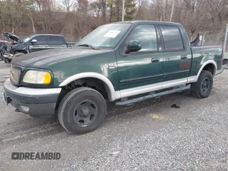 2002 Ford F-150 XLT with VIN 1FTRW08642KD38345, listed as a IAAI auction lot 41461370 with 1 mi miles. Bid and sale history available at carsss.com. Image 2.