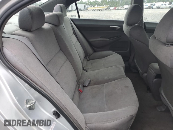2008 Honda Civic LX with VIN 1HGFA16598L075744, listed as a Copart auction lot 54559954 with 163,383 mi miles and Salvage Title. Bid and sale history available at DreamBid. Image 10.
