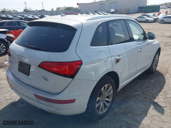 2015 Audi Q5 Premium Plus with VIN WA1LFAFPXFA029430, listed as a IAAI auction lot 41934036 with 115,538 mi miles. Bid and sale history available at carsss.com. Image 4.