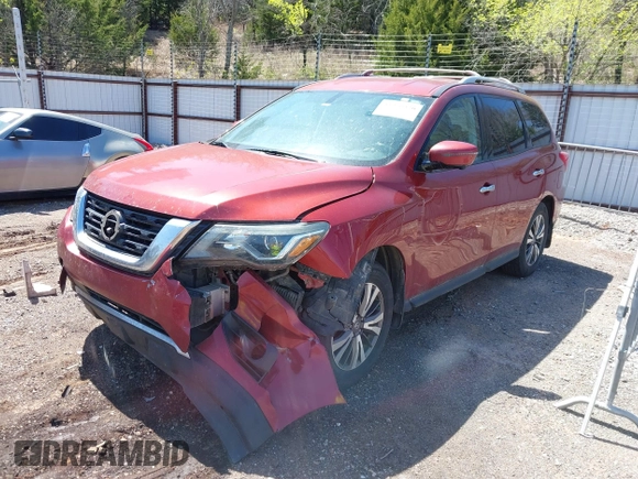 2017 Nissan Pathfinder SV z VIN 5N1DR2MN9HC682035, wystawiony jako IAAI lot #41956320 z przebiegiem 148 358 mil mil oraz . Historia ofert i sprzedaży dostępna na DreamBid. Obrazek 17.