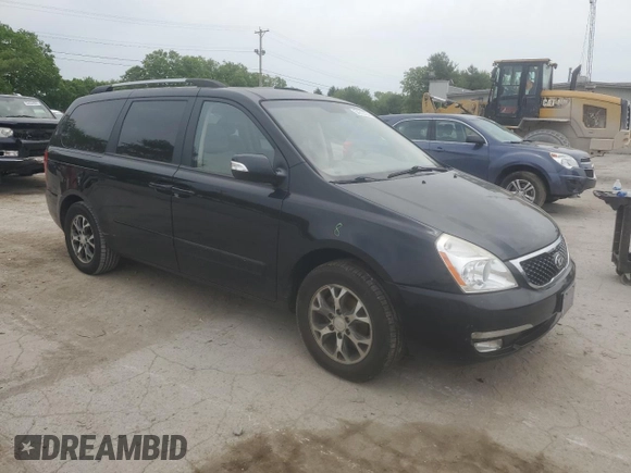 2014 Kia Sedona LX with VIN KNDMG4C71E6542287, listed as a Copart auction lot 54312764 with 170,063 mi miles and Non Repairable. Bid and sale history available at carsss.com. Image 4.