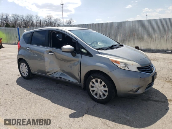 2015 Nissan Note SV with VIN 3N1CE2CPXFL390994, listed as a Copart auction lot 50724235 with 93,466 mi miles and Salvage Title. Bid and sale history available at DreamBid. Image 4.