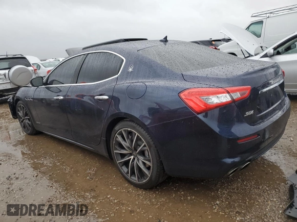 2019 Maserati Ghibli S Q4 GranLusso with VIN ZAM57YTL5K1324320, listed as a Copart auction lot 79184904 with 39,368 mi miles and Salvage Title. Bid and sale history available at carsss.com. Image 2.
