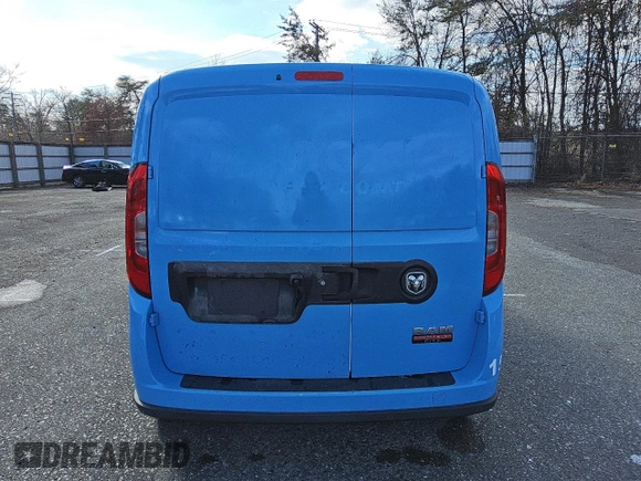 2018 Ram ProMaster City Cargo Van Tradesman SLT with VIN ZFBERFBB1J6H93794, listed as a Copart auction lot 84443164 with 119,656 mi miles and Clean Title. Bid and sale history available at carsss.com. Image 6.