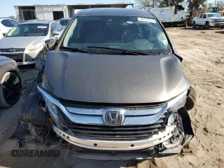 2020 Honda Odyssey Touring with VIN 5FNRL6H84LB012640, listed as a Copart auction lot 80430814 with 58,313 mi miles and Salvage Title. Bid and sale history available at DreamBid. Image 5.