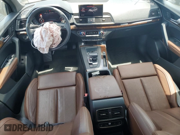 2019 Audi Q5 Premium Plus with VIN WA1BNAFY0K2115034, listed as a Copart auction lot 58176075 with 78,705 mi miles and Non repairable. Bid and sale history available at DreamBid. Image 8.