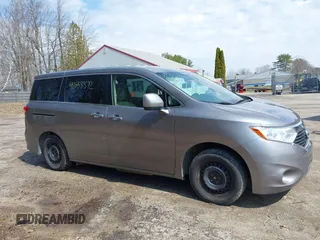 2012 Nissan Quest SL with VIN JN8AE2KP1C9032424, listed as a IAAI auction lot 42038372 with 205,530 mi miles. Bid and sale history available at carsss.com. Image 15.