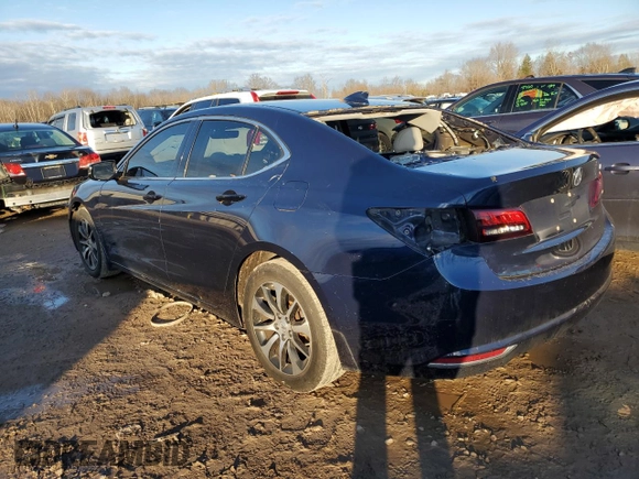 2016 Acura TLX Tech with VIN 19UUB1F51GA006187, listed as a Copart auction lot 79851783 with 0 mi miles. Bid and sale history available at carsss.com. Image 2.