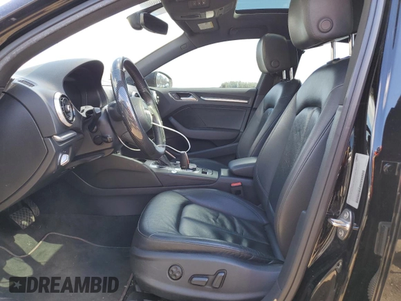 2018 Audi A3 Sedan Premium Plus with VIN WAUJ8GFF0J1049158, listed as a Copart auction lot 47501294 with 89,419 mi miles. Bid and sale history available at carsss.com. Image 7.