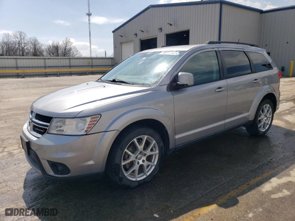 2015 Dodge Journey SXT with VIN 3C4PDCBG4FT692743, listed as a Copart auction lot 49741125 with 169,778 mi miles and Salvage Title. Bid and sale history available at carsss.com. Image 1.