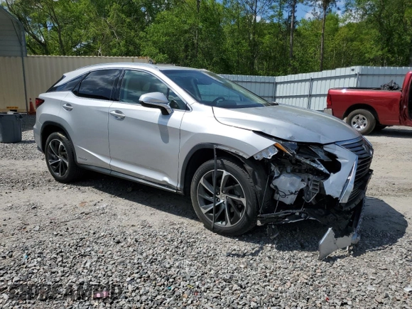 2016 Lexus RX 450h with VIN 2T2BGMCA3GC006421, listed as a Copart auction lot 51910465 with 86,465 mi miles and Salvage Title. Bid and sale history available at DreamBid. Image 4.