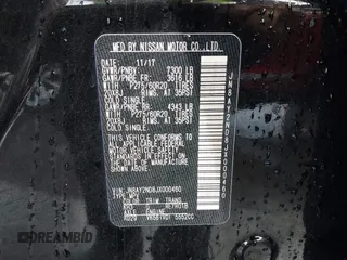 2018 Nissan Armada SL with VIN JN8AY2ND8JX000460, listed as a IAAI auction lot 41878921 with 143,454 mi miles and . Bid and sale history available at DreamBid. Image 9.