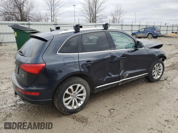 2013 Audi Q5 Premium Plus with VIN WA1LFBFP0DA060222, listed as a Copart auction lot 51655685 with 201,055 mi miles and Non Repairable. Bid and sale history available at carsss.com. Image 3.