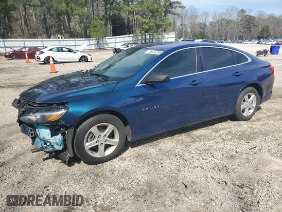 2019 Chevrolet Malibu LS with VIN 1G1ZB5ST3KF174269, listed as a Copart auction lot 48034265 with 132,827 mi miles and Salvage Title. Bid and sale history available at DreamBid. Image 1.