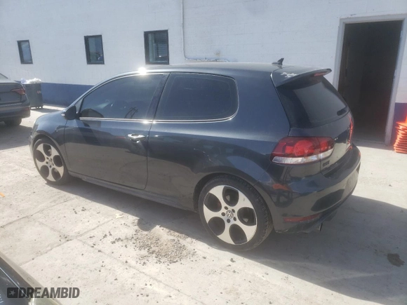 2011 Volkswagen GTI w/Sunroof with VIN WVWEV7AJXBW025463, listed as a Copart auction lot 47198585 with 105,830 mi miles and Salvage Title. Bid and sale history available at carsss.com. Image 2.