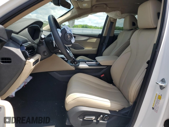 2023 Acura MDX with VIN 5J8YE1H35PL030565, listed as a Copart auction lot 55512284 with 3,977 mi miles and Salvage Title. Bid and sale history available at carsss.com. Image 7.