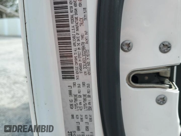 2016 Ram 2500 Big Horn with VIN 3C6UR5DL3GG298470, listed as a Copart auction lot 61014905 with 97,354 mi miles and Salvage title. Bid and sale history available at DreamBid. Image 12.