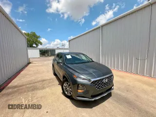 2020 Hyundai Santa Fe SE with VIN 5NMS23AD1LH203182, listed as a Copart auction lot 65295655 with 186,864 mi miles and Clean title. Bid and sale history available at DreamBid. Image 1.