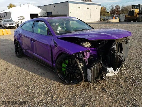 2022 Lamborghini Urus with VIN ZPBUA1ZL5NLA17828, listed as a Copart auction lot 77248774 with 0 mi miles and Salvage Title. Bid and sale history available at carsss.com. Image 15.
