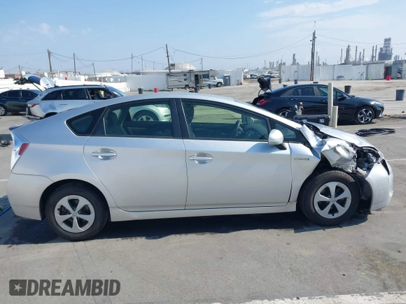 2015 Toyota Prius Four with VIN JTDKN3DU9F2001704, listed as a IAAI auction lot 42748429 with 193,725 mi miles and . Bid and sale history available at DreamBid. Image 13.