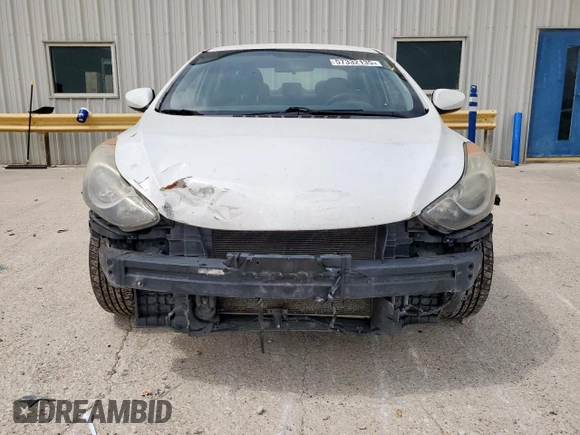 2013 Hyundai Elantra GLS with VIN 5NPDH4AE8DH435627, listed as a Copart auction lot 57332135 with 206,776 mi miles and Salvage title. Bid and sale history available at DreamBid. Image 5.