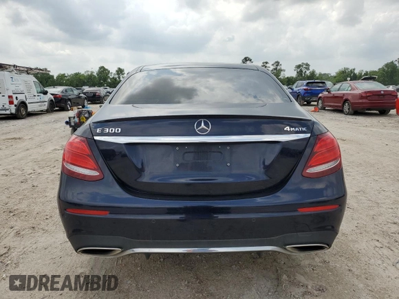 2017 Mercedes-Benz E 300 Luxury with VIN WDDZF4KB2HA128313, listed as a Copart auction lot 54372285 with 60,484 mi miles and Salvage title. Bid and sale history available at DreamBid. Image 6.