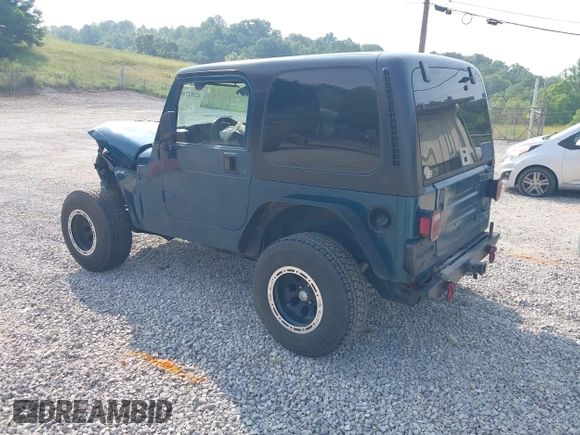 1998 Jeep Wrangler Sport with VIN 1J4FY19S2WP786844, listed as a IAAI auction lot 42382789 with 306,228 mi miles and . Bid and sale history available at DreamBid. Image 3.