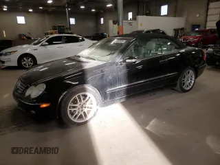 2008 Mercedes-Benz CLK-Class 3.5L with VIN WDBTK56F08F257005, listed as a Copart auction lot 49052025 with 139,698 mi miles and Clean Title. Bid and sale history available at carsss.com. Image 1.
