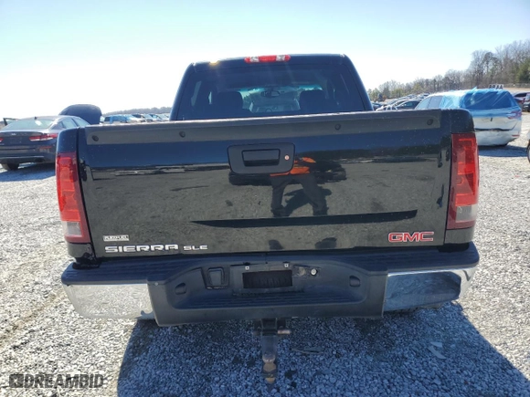 2011 GMC Sierra 1500 SLE with VIN 3GTP1VE08BG305097, listed as a Copart auction lot 45459565 with 218,091 mi miles and Salvage Title. Bid and sale history available at carsss.com. Image 6.