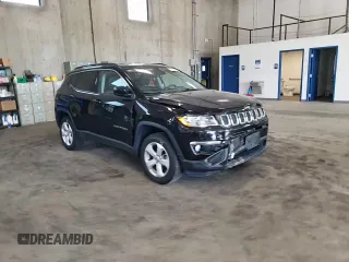2018 Jeep Compass Latitude with VIN 3C4NJDBB0JT180531, listed as a Copart auction lot 64718445 with 45,407 mi miles and Salvage title. Bid and sale history available at DreamBid. Image 14.