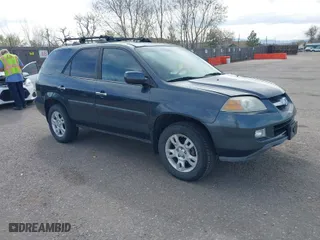 2005 Acura MDX Touring with VIN 2HNYD186X5H513873, listed as a IAAI auction lot 41970508 with 210,222 mi miles. Bid and sale history available at carsss.com. Image 1.