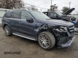 2019 Mercedes-Benz GLS 63 AMG with VIN 4JGDF7FE3KB188446, listed as a Copart auction lot 50569105 with 117,314 mi miles and Clean Title. Bid and sale history available at DreamBid. Image 4.