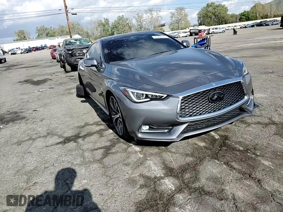 2019 Infiniti Q60 3.0t LUXE with VIN JN1EV7EK7KM231745, listed as a Copart auction lot 51437115 with 15,002 mi miles and Salvage Title. Bid and sale history available at carsss.com. Image 10.