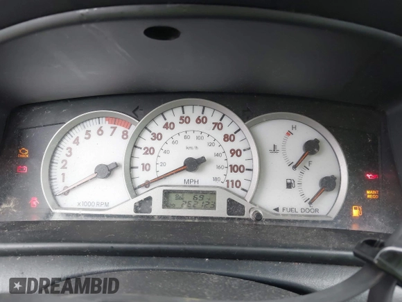 2007 Toyota Corolla CE with VIN 2T1BR32E67C750673, listed as a IAAI auction lot 42166108 with 262,123 mi miles and . Bid and sale history available at DreamBid. Image 7.